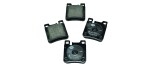 HELLA Piduriklotsi komplekt,  ketaspidur 8DB 355 007-581