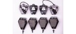 HELLA Piduriklotsi komplekt,  ketaspidur 8DB 355 008-781