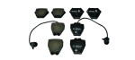 HELLA Piduriklotsi komplekt,  ketaspidur 8DB 355 008-791