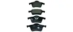 HELLA Piduriklotsi komplekt,  ketaspidur 8DB 355 008-871