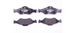 HELLA Piduriklotsi komplekt,  ketaspidur 8DB 355 008-891