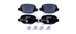 HELLA Piduriklotsi komplekt,  ketaspidur 8DB 355 009-361