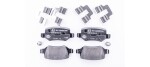 HELLA Piduriklotsi komplekt,  ketaspidur 8DB 355 012-131