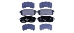 HELLA Piduriklotsi komplekt,  ketaspidur 8DB 355 012-901