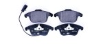 HELLA Piduriklotsi komplekt,  ketaspidur 8DB 355 013-861