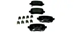 HELLA Piduriklotsi komplekt,  ketaspidur 8DB 355 014-331