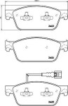 HELLA Piduriklotsi komplekt,  ketaspidur 8DB 355 014-981