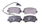 HELLA Piduriklotsi komplekt,  ketaspidur 8DB 355 015-301
