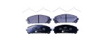 HELLA Piduriklotsi komplekt,  ketaspidur 8DB 355 015-461