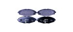 HELLA Piduriklotsi komplekt,  ketaspidur 8DB 355 017-021
