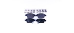 HELLA Piduriklotsi komplekt,  ketaspidur 8DB 355 017-331