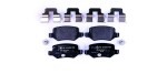 HELLA Piduriklotsi komplekt,  ketaspidur 8DB 355 018-531