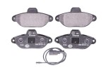 HELLA Piduriklotsi komplekt,  ketaspidur 8DB 355 019-151