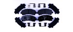 HELLA Piduriklotsi komplekt,  ketaspidur 8DB 355 020-171