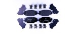 HELLA Piduriklotsi komplekt,  ketaspidur 8DB 355 020-311