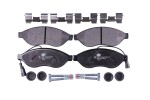 HELLA Piduriklotsi komplekt,  ketaspidur 8DB 355 020-651