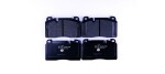 HELLA Piduriklotsi komplekt,  ketaspidur 8DB 355 021-331