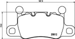 HELLA Piduriklotsi komplekt,  ketaspidur 8DB 355 021-401