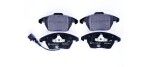 HELLA Piduriklotsi komplekt,  ketaspidur 8DB 355 023-161