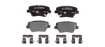 HELLA Piduriklotsi komplekt,  ketaspidur 8DB 355 037-891