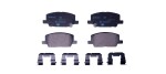 HELLA Piduriklotsi komplekt,  ketaspidur 8DB 355 040-001