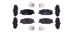 HELLA Piduriklotsi komplekt,  ketaspidur 8DB 355 040-421