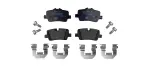 HELLA Piduriklotsi komplekt,  ketaspidur 8DB 355 040-681