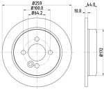 HELLA Piduriketas PRO 8DD 355 115-261