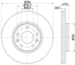 HELLA Piduriketas PRO 8DD 355 116-161
