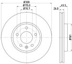 HELLA Piduriketas PRO 8DD 355 116-591