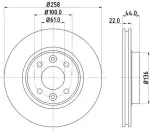 HELLA Piduriketas PRO 8DD 355 119-461