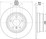 HELLA Piduriketas PRO High Carbon 8DD 355 127-651