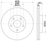 HELLA Piduriketas PRO High Carbon 8DD 355 128-461