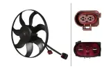 HELLA Ventilaator,  mootorijahutus 12V 198W 8EW 366 420-471
