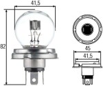 HELLA Hõõgpirn STANDARD 6V 45/40W R2 (Bilux) 8GD 002 088-071