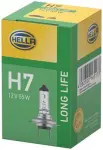 HELLA  Hõõgpirn LONG LIFE UP TO 3x LONGER LIFETIME H7 12V 55W 8GH 007 157-201