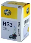 HELLA  Hõõgpirn,Kaugtuli WHITE LIGHT UP TO 300h, UP TO 4200 KELVIN 12V 60W HB3 8GH 223 498-161