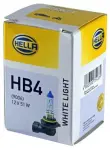 HELLA  Hõõgpirn,Kaugtuli WHITE LIGHT UP TO 300h, UP TO 4200 KELVIN 12V 51W HB4 8GH 223 498-171