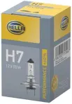 HELLA  Hõõgpirn,Kaugtuli PERFORMANCE UP TO 60% H7 12V 55W 8GH 223 498-231