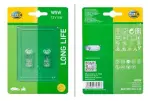 HELLA  Hõõgpirn, tagatuli LONG LIFE UP TO 3x LONGER LIFETIME 12V 5W W5W 8GP 003 594-163