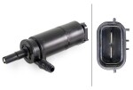HELLA Klaasipesuvee pump,  tulepesur 12V 8TW 006 849-051