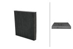 HELLA Filter,  salongiõhk 8ZC 366 123-651
