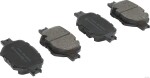 HERTH+BUSS JAKOPARTS Piduriklotsi komplekt,  ketaspidur J3602091