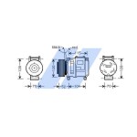 HIGHWAY AUTOMOTIVE Kompressor,  kliimaseade 45119002