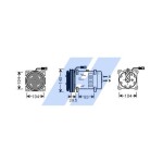 HIGHWAY AUTOMOTIVE Kompressor,  kliimaseade 45130002
