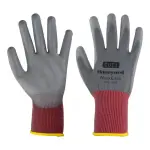 Рабочие перчатки Honeywell Work Easy серые, ПУ, 10 шт.