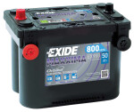 Käivitusaku EXIDE 12V 50Ah/800A AGM Maxxima Oribital 260x173x206 B1 ameerika +-