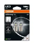 R5W pirn, suunatuli LED 12V 5007DWP BA15s 0,5W 