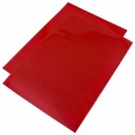 Porikummid ; 2tk, punane, 2 tk; PVC materjal, mõõt: 500x300 mm