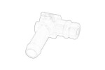 OE ISUZU ISU8982117760 / fuel hose elbow fitting fits: isuzu d-max ii 06.12-